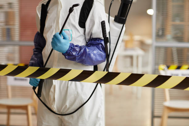 Professional Biohazard Cleanup technician working in Silver Lake, OH